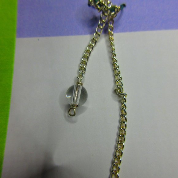 Rainbow Moonstone Gemstone Dowsing Pendulum Meditation Tool - Picture 4 of 4